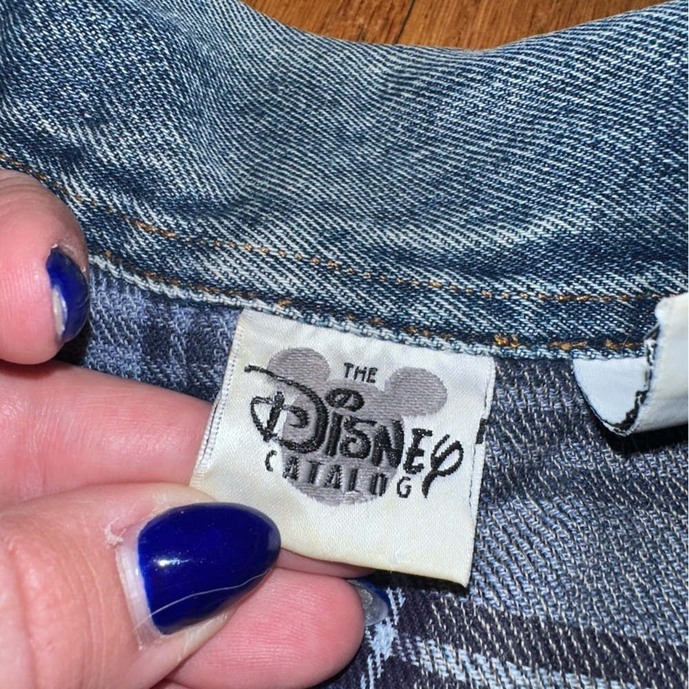 Vintage Disney Catalog Blue Denim lined Jacket- Winnie the Pooh - Picture 9 of 11